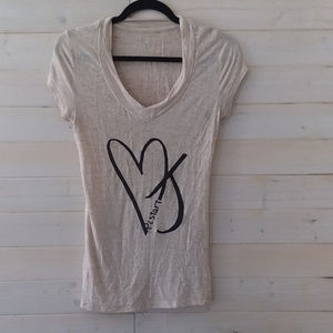 light tan MOSSIMO short sleeve top